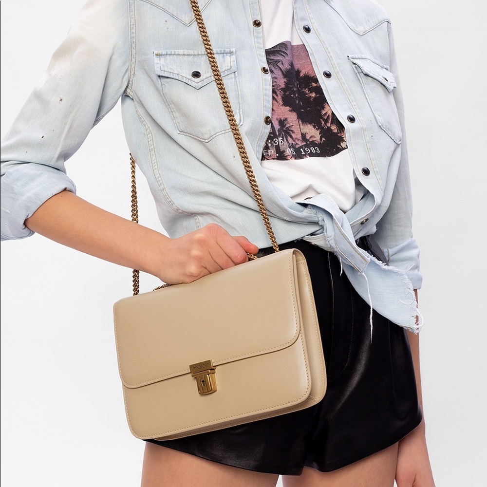 Saint Laurent Tuc Chain Bag In Box